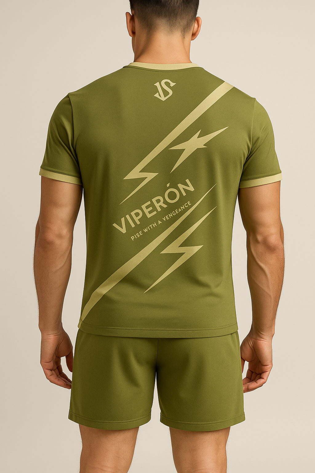 Lightning 2 piece Set - Olive Green