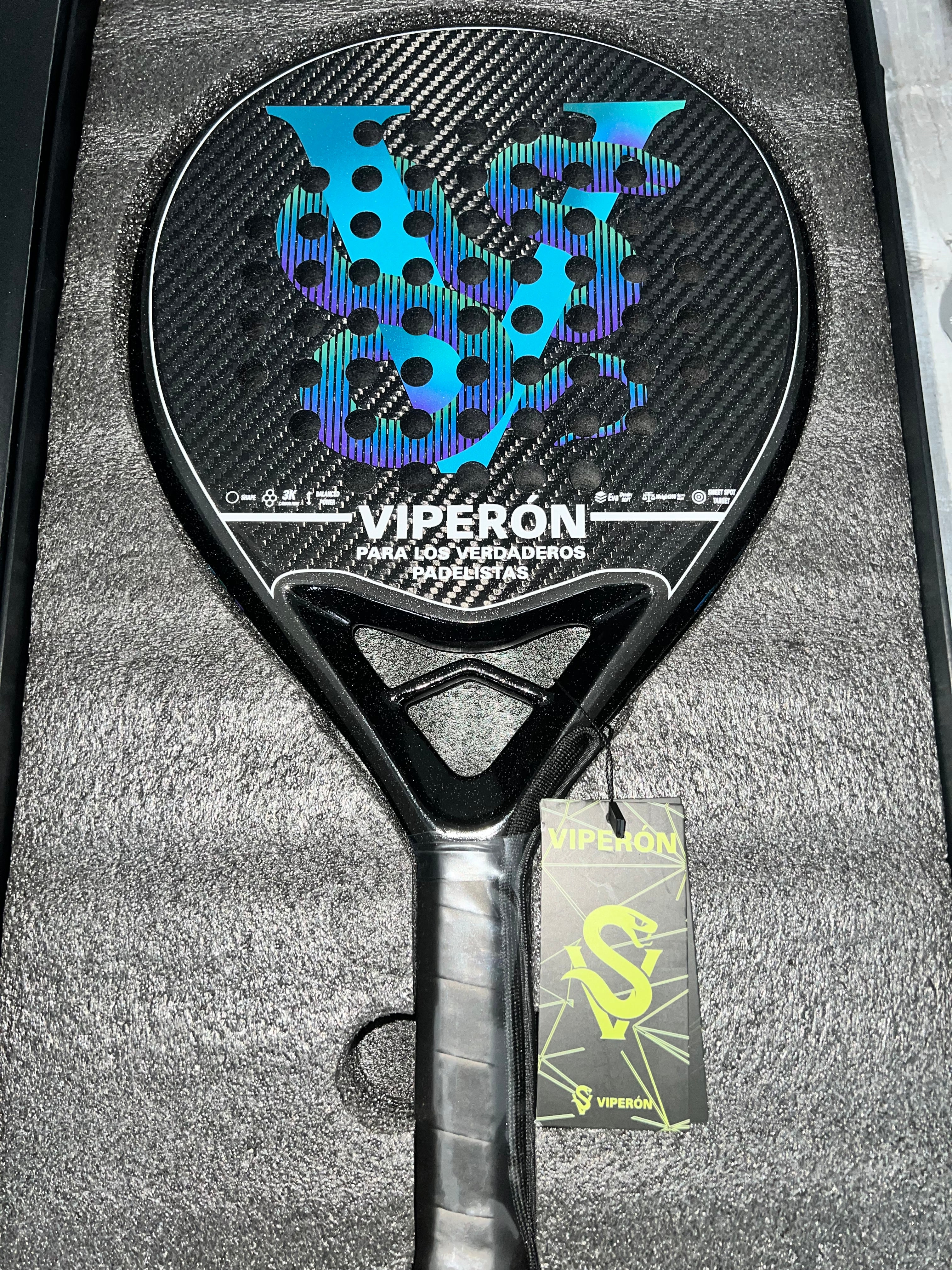 Rainbow Rackets 2026 Rainbow Boa Edition - VÍPERÓN Padel Racket – Viperón Padel