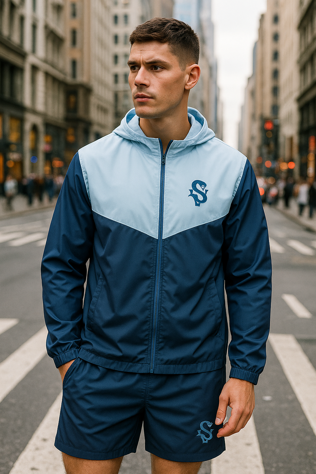 VÍPERÓN CLÁSICO Windbreaker Shorts Set